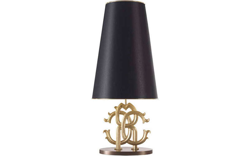 Фото 1 - Настольная лампа Logo с высоким абажуром 