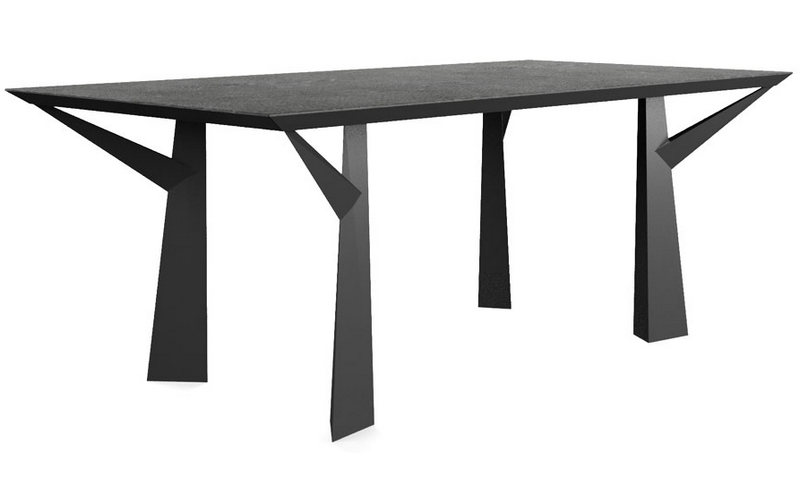Фото 3 - Обеденный стол Branch черный 