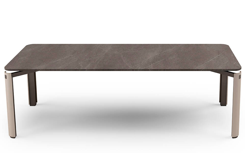 Фото 2 - Обеденный стол Zenit коричневый 