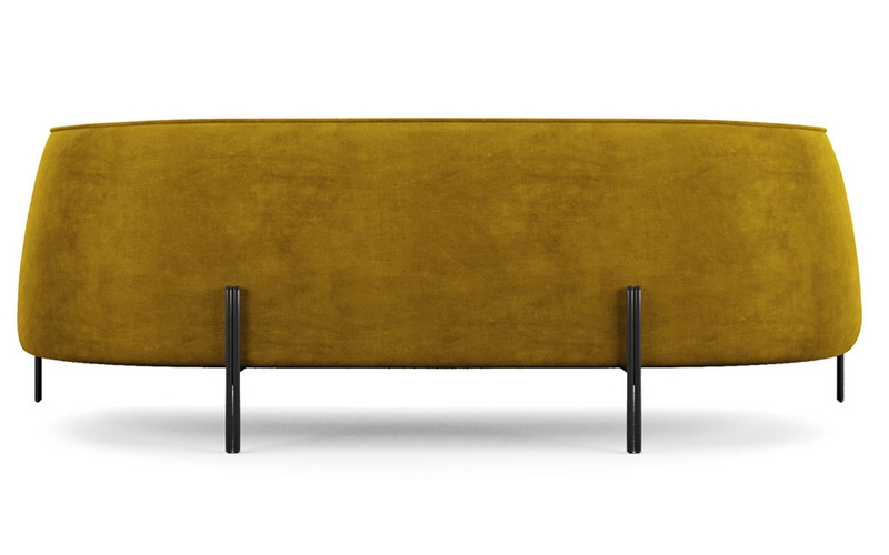 Фото 2 - Диван Caillou желтый 