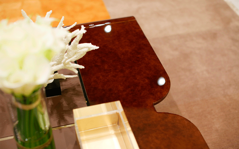Фото 2 - Журнальный стол Madison квадратный коричневый 