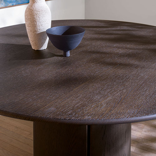 Фото 2 - Обеденный стол Mateo коричневый 
