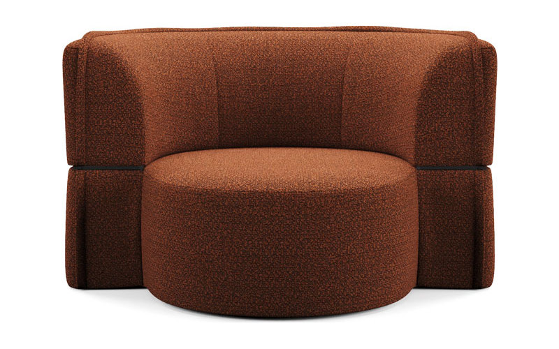 Фото 1 - Кресло Soft Island Indoor коричневое 