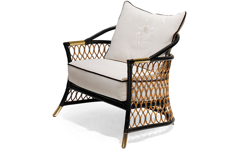 Фото 1 - Уличное кресло Farnese белое 