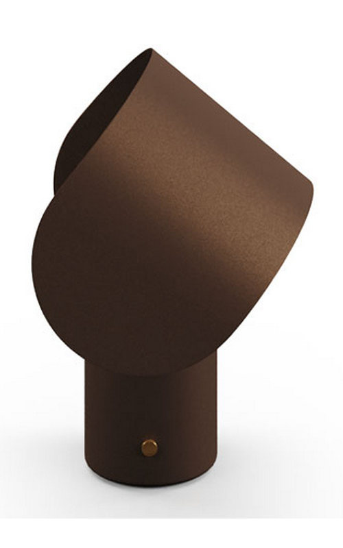 Фото 3 - Настольная лампа Caillou коричневая 